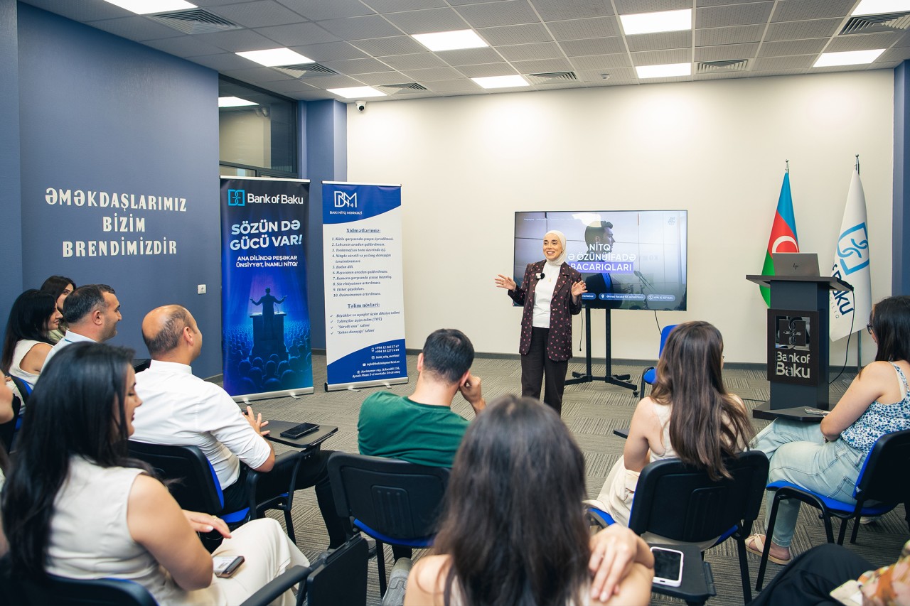 "Bank of Baku"da Azərbaycan Dili Günü – Seminar təşkil edildi (FOTO)